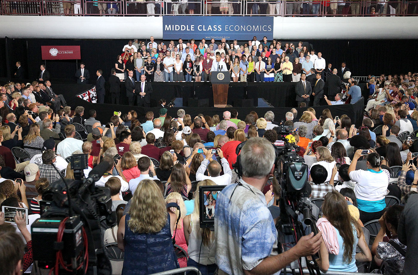 Obama UW-La Crosse
